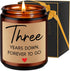 Fairy's Gift Anniversary Candle Gifts, 3 Year Anniversary